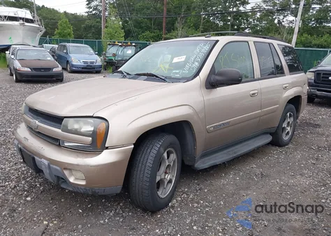 2004 Chevrolet Trailblazer Lt z USA, uszkodzony, nr VIN 1GNDT13S242354485